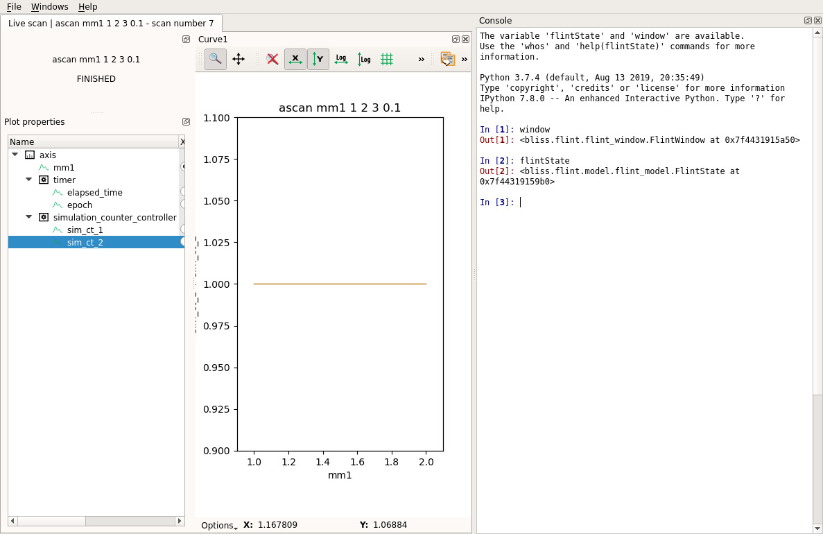 Flint ipython console